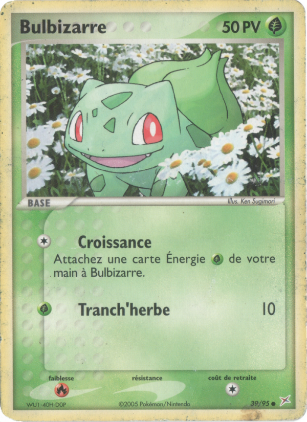 Bulbizarre 39 — EX Team Magma vs Team Aqua (French Pokémon TCG card)