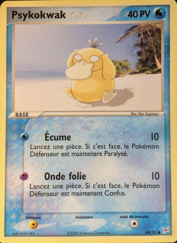 Psykokwak 44 — EX Team Magma vs Team Aqua (French Pokémon TCG card)