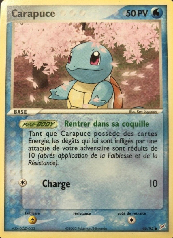 Carapuce 46 — EX Team Magma vs Team Aqua (French Pokémon TCG card)