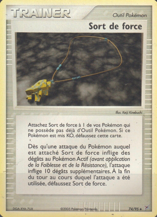 Sort de force 74 — EX Team Magma vs Team Aqua (French Pokémon TCG card)
