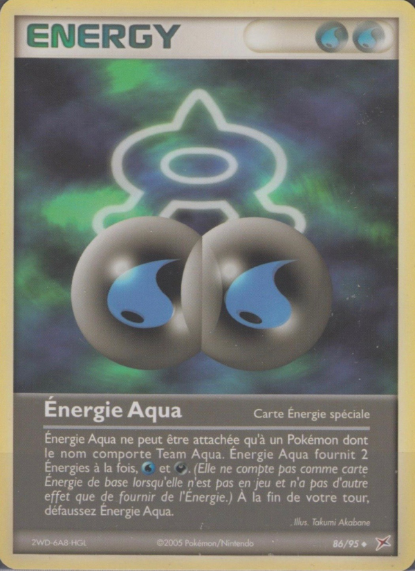 Énergie Magma 86 — EX Team Magma vs Team Aqua (French Pokémon TCG card)