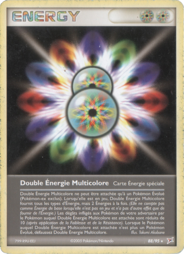 Double Énergie Multicolore 88 — EX Team Magma vs Team Aqua (French Pokémon TCG card)