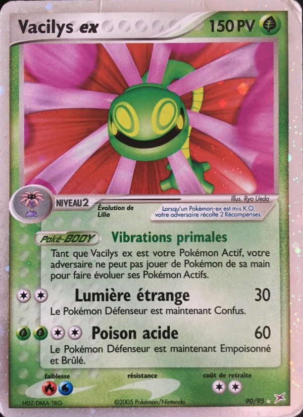 Vacilys ex 90 — EX Team Magma vs Team Aqua (French Pokémon TCG card)