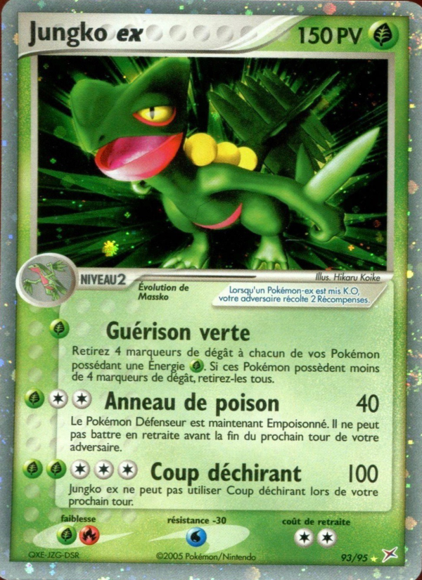 Jungko ex 93 — EX Team Magma vs Team Aqua (French Pokémon TCG card)