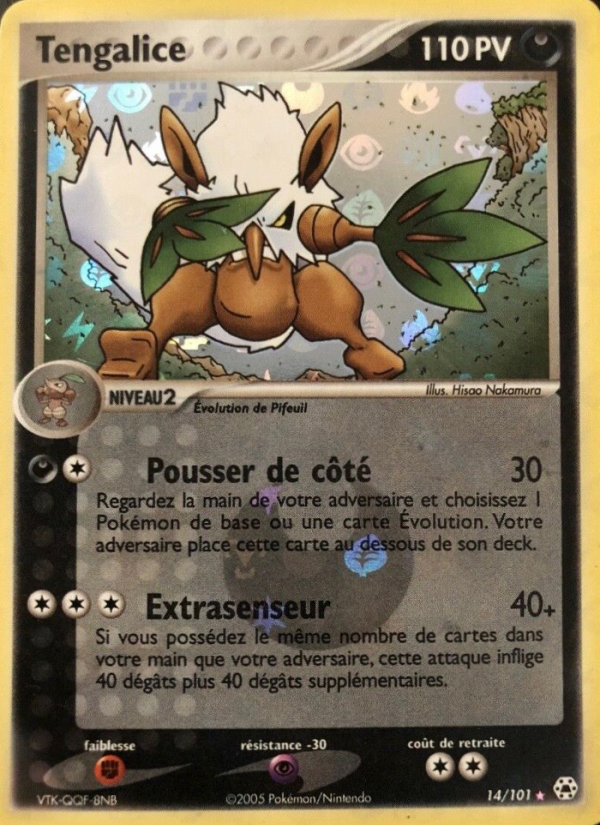 Tengalice 14 — EX Hidden Legends (French Pokémon TCG card)