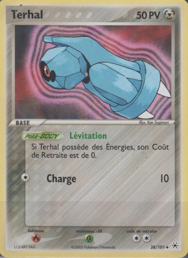 Terhal 28 — EX Hidden Legends (French Pokémon TCG card)