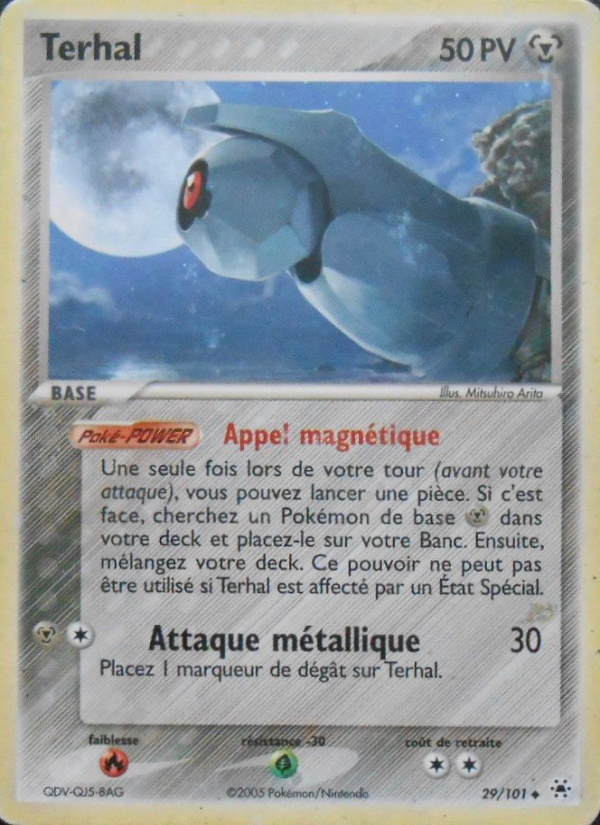 Terhal 29 — EX Hidden Legends (French Pokémon TCG card)