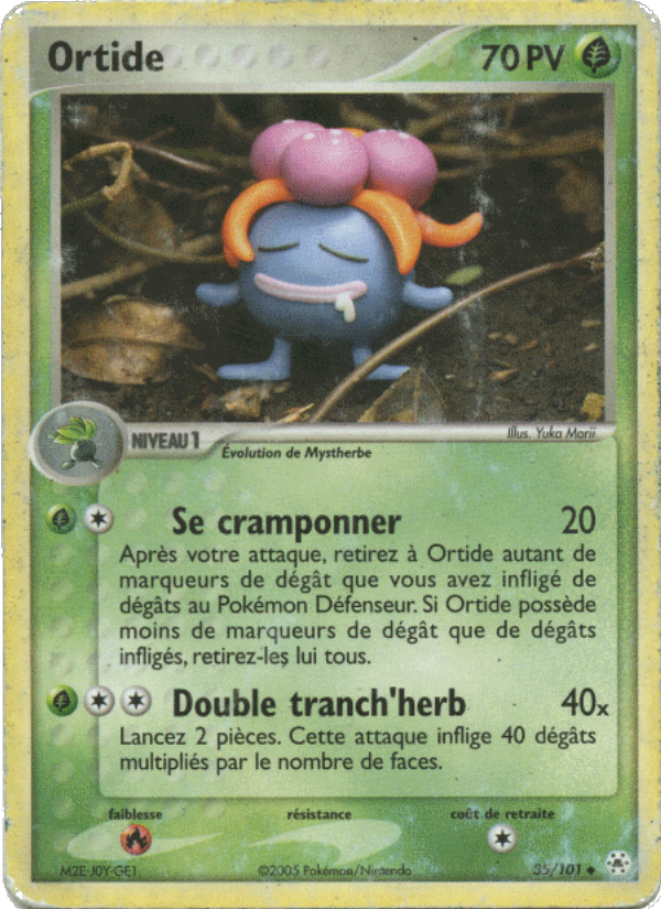 Ortide 35 — EX Hidden Legends (French Pokémon TCG card)