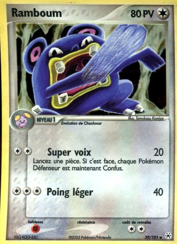 Ramboum 39 — EX Hidden Legends (French Pokémon TCG card)