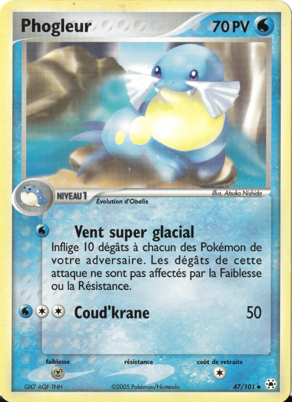Phogleur 47 — EX Hidden Legends (French Pokémon TCG card)