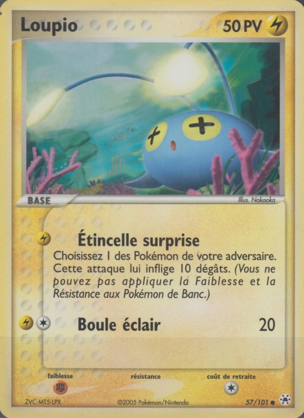 Loupio 57 — EX Hidden Legends (French Pokémon TCG card)