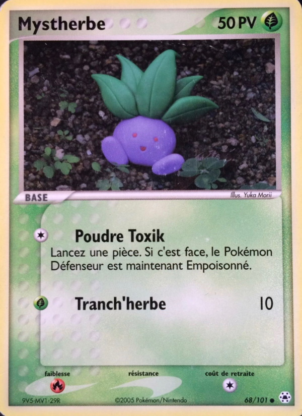 Mystherbe 68 — EX Hidden Legends (French Pokémon TCG card)