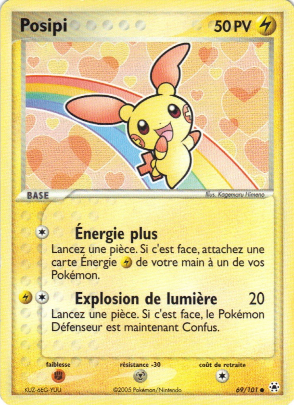 Posipi 69 — EX Hidden Legends (French Pokémon TCG card)