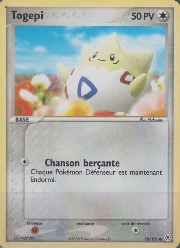 Togepi 78 — EX Hidden Legends (French Pokémon TCG card)