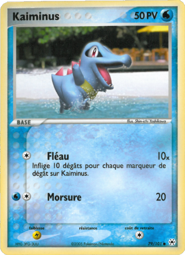 Kaiminus 79 — EX Hidden Legends (French Pokémon TCG card)