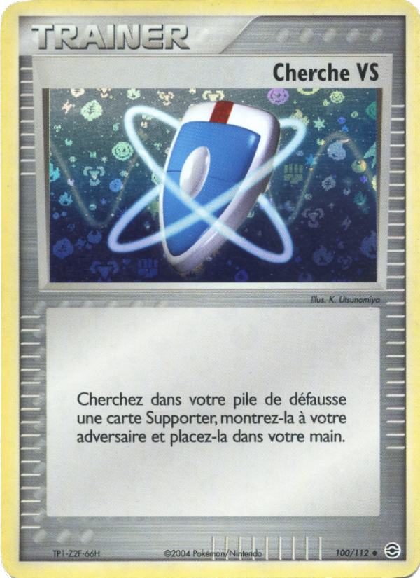 Cherche VS 100 — EX FireRed & LeafGreen (French Pokémon TCG card)