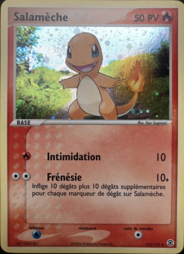 Salamèche 113 — EX FireRed & LeafGreen (French Pokémon TCG card)