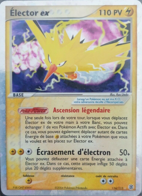 Élector ex 116 — EX FireRed & LeafGreen (French Pokémon TCG card)
