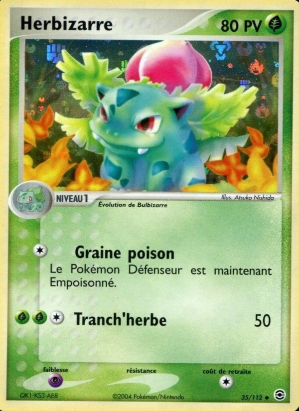 Herbizarre 35 — EX FireRed & LeafGreen (French Pokémon TCG card)