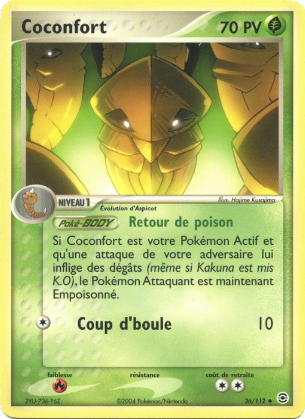 Coconfort 36 — EX FireRed & LeafGreen (French Pokémon TCG card)