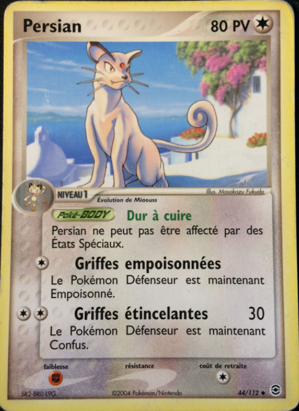 Persian 44 — EX FireRed & LeafGreen (French Pokémon TCG card)