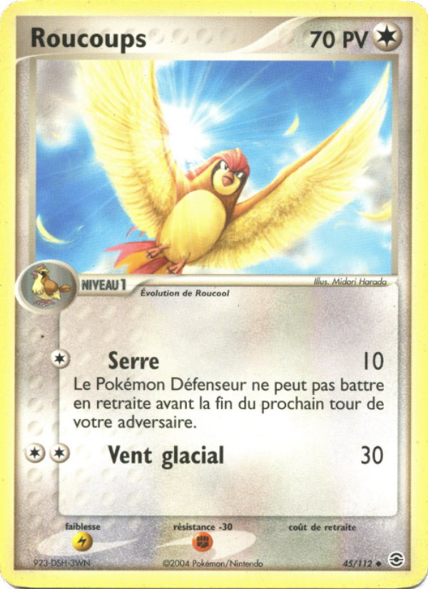 Roucoups 45 — EX FireRed & LeafGreen (French Pokémon TCG card)