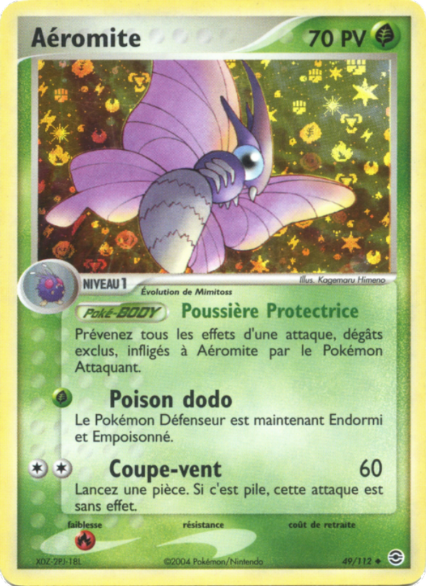 Aéromite 49 — EX FireRed & LeafGreen (French Pokémon TCG card)
