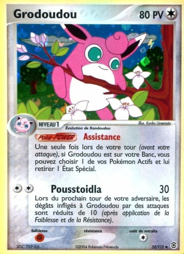 Grodoudou 52 — EX FireRed & LeafGreen (French Pokémon TCG card)