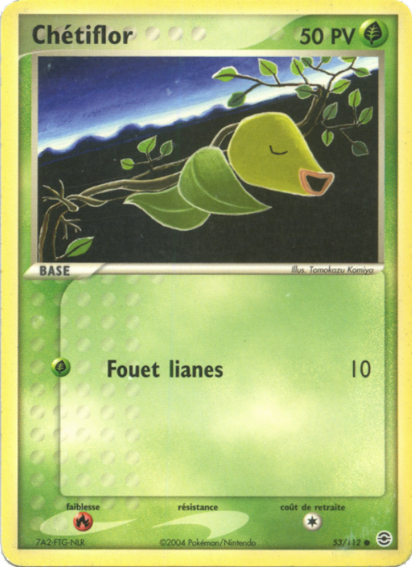 Chétiflor 53 — EX FireRed & LeafGreen (French Pokémon TCG card)