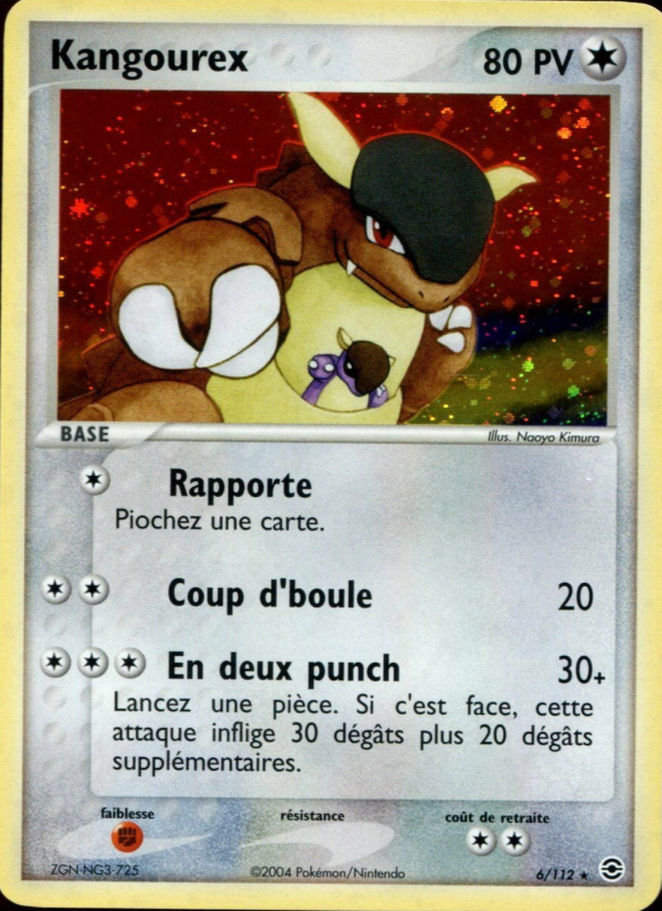 Kangourex 6 — EX FireRed & LeafGreen (French Pokémon TCG card)