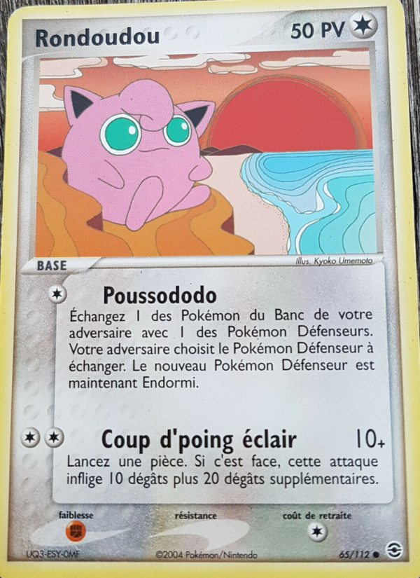 Rondoudou 65 — EX FireRed & LeafGreen (French Pokémon TCG card)