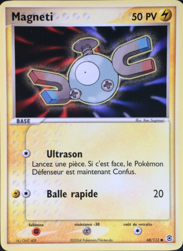 Magneti 68 — EX FireRed & LeafGreen (French Pokémon TCG card)