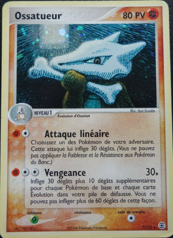 Ossatueur 7 — EX FireRed & LeafGreen (French Pokémon TCG card)
