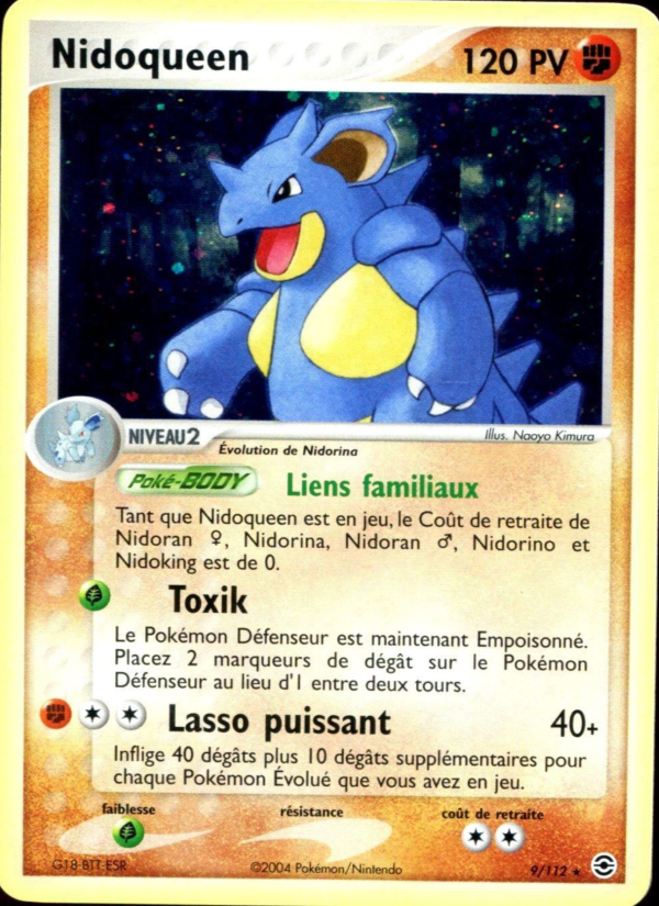 Nidoqueen 9 — EX FireRed & LeafGreen (French Pokémon TCG card)