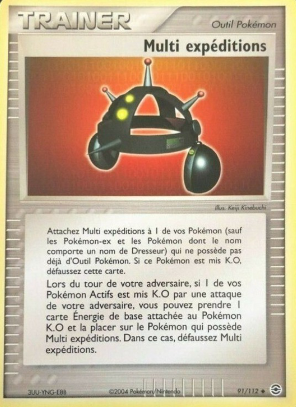 Multi expédition 91 — EX FireRed & LeafGreen (French Pokémon TCG card)