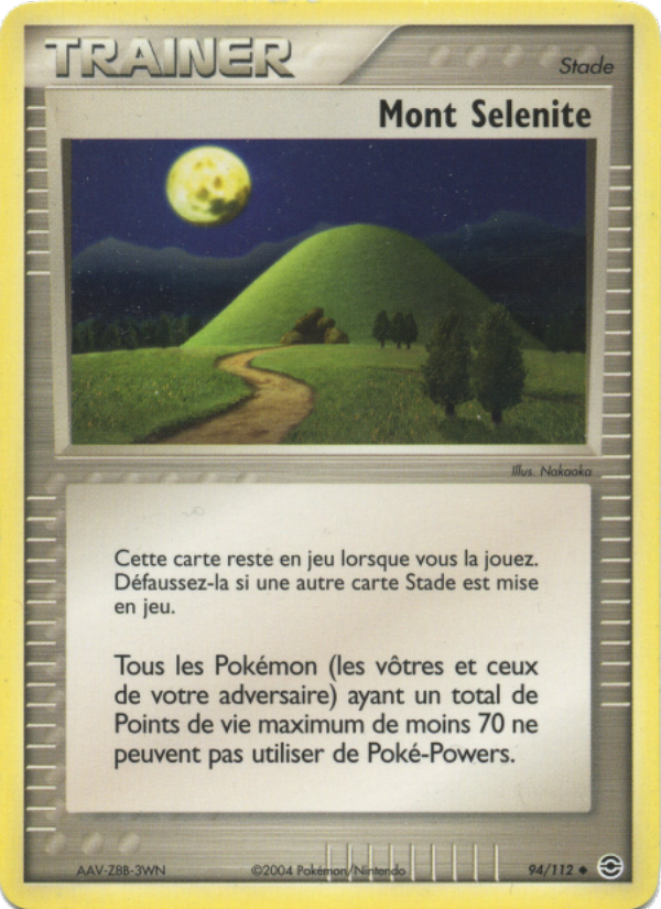 Mont Selenite 94 — EX FireRed & LeafGreen (French Pokémon TCG card)
