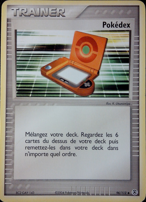 Pokédex 96 — EX FireRed & LeafGreen (French Pokémon TCG card)