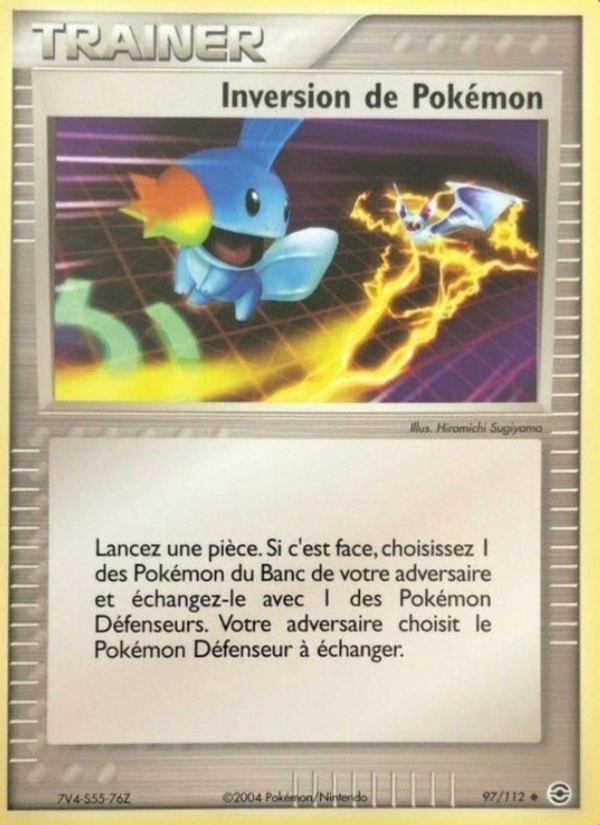Inversion de Pokémon 97 — EX FireRed & LeafGreen (French Pokémon TCG card)