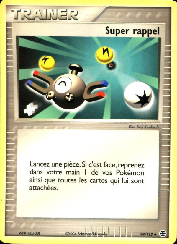 Super rappel 99 — EX FireRed & LeafGreen (French Pokémon TCG card)