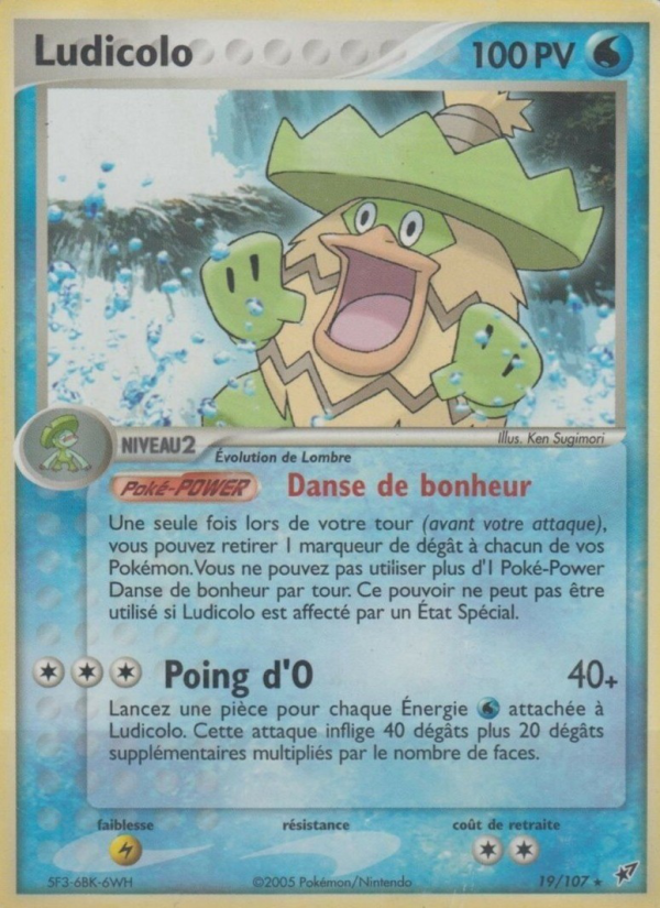 Ludicolo 19 — EX Deoxys (French Pokémon TCG card)