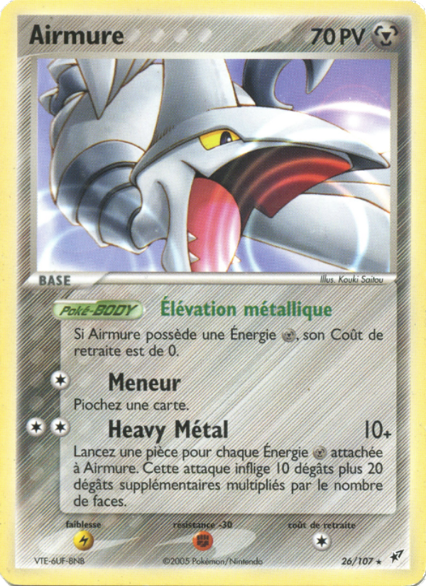 Airmure 26 — EX Deoxys (French Pokémon TCG card)