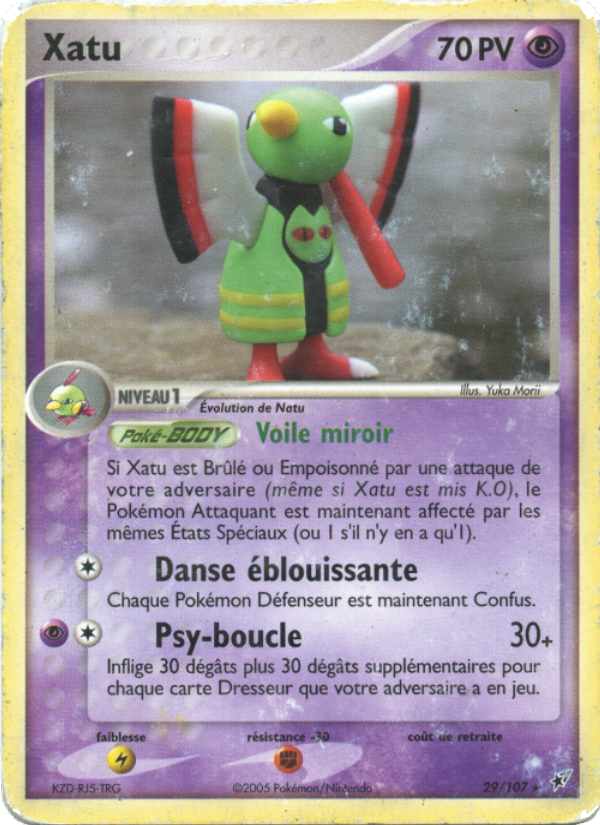 Xatu 29 — EX Deoxys (French Pokémon TCG card)