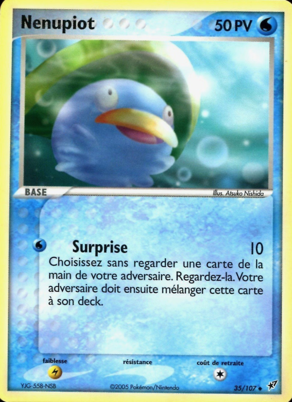 Nenupiot 35 — EX Deoxys (French Pokémon TCG card)