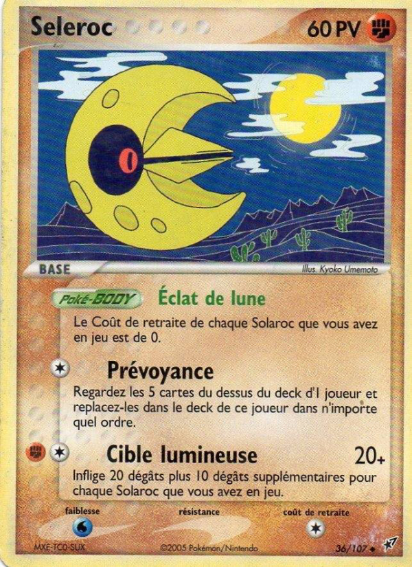 Seleroc 36 — EX Deoxys (French Pokémon TCG card)