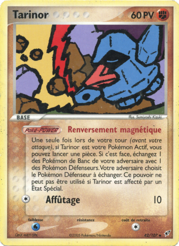 Tarinor 42 — EX Deoxys (French Pokémon TCG card)