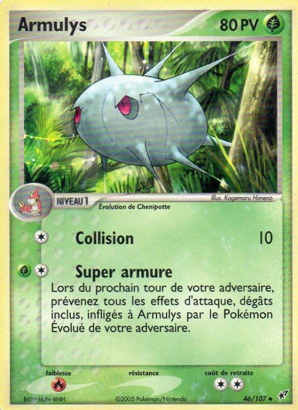 Armulys 46 — EX Deoxys (French Pokémon TCG card)