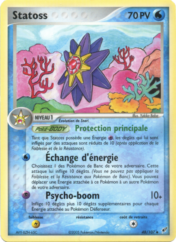Statoss 48 — EX Deoxys (French Pokémon TCG card)
