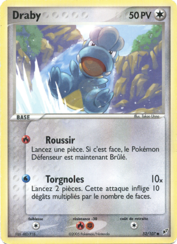 Draby 52 — EX Deoxys (French Pokémon TCG card)
