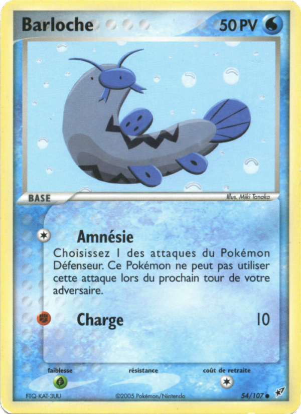 Barloche 54 — EX Deoxys (French Pokémon TCG card)