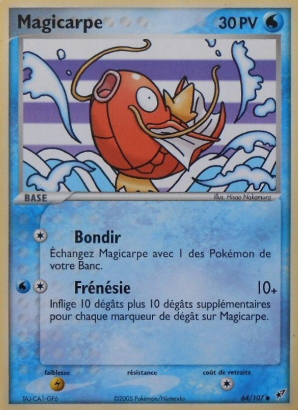 Magicarpe 64 — EX Deoxys (French Pokémon TCG card)